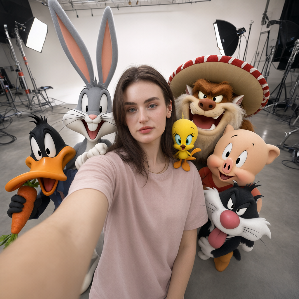 🥕 Looney Tunes Selfie
