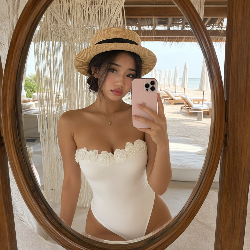 🌴 Seaside Mirror