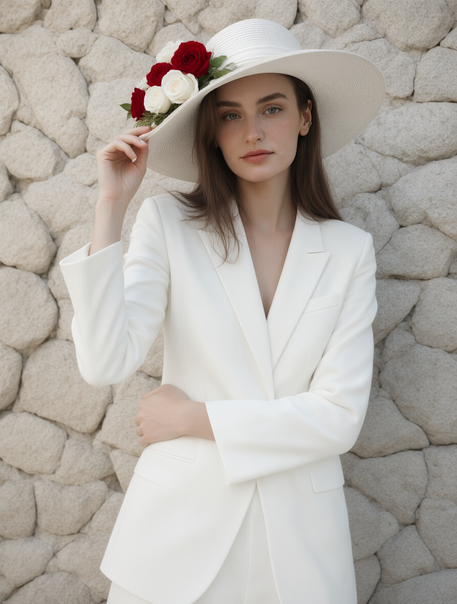 🌹 Белая элегантность