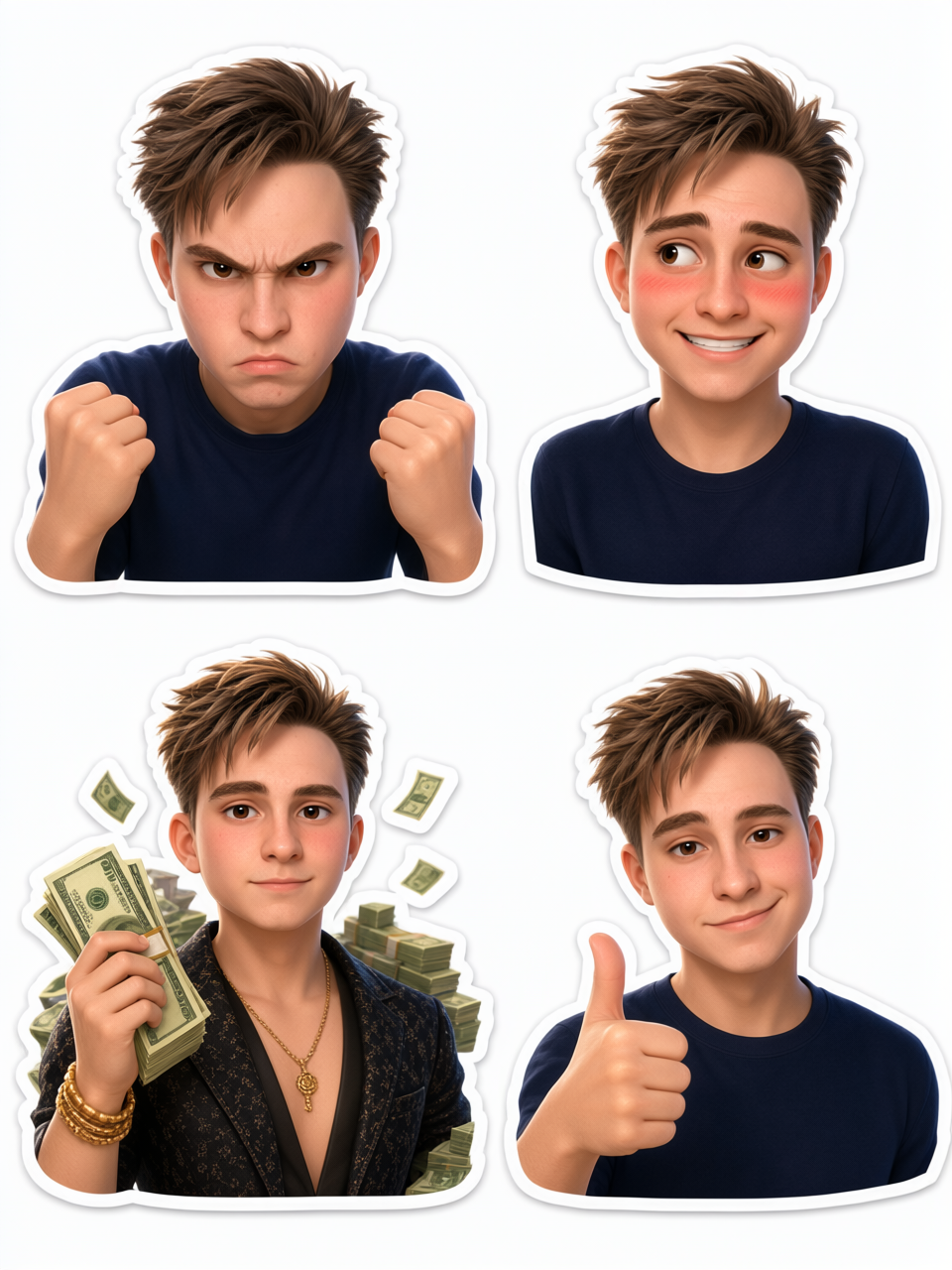 😎 3D Stickers