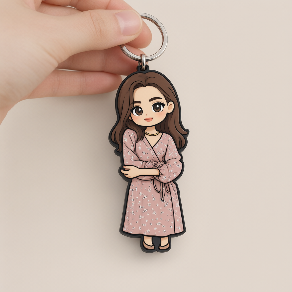 🔑 Mini Chibi Keychain