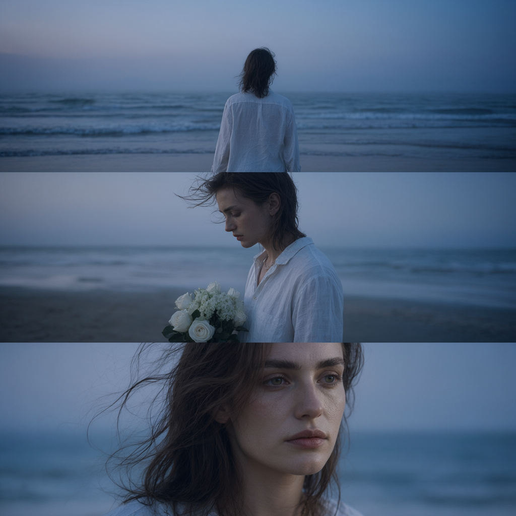 🥀 Solitude by the Sea
