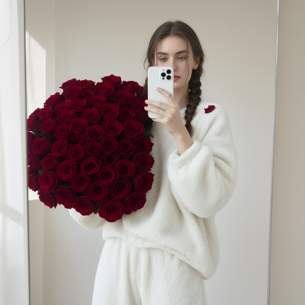 🌹 Rose Selfie