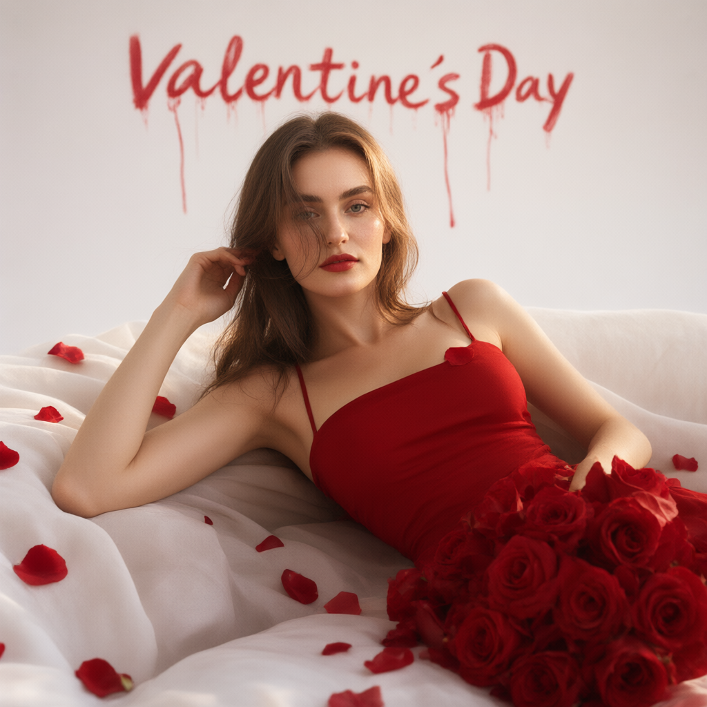 🌹 Алые розы